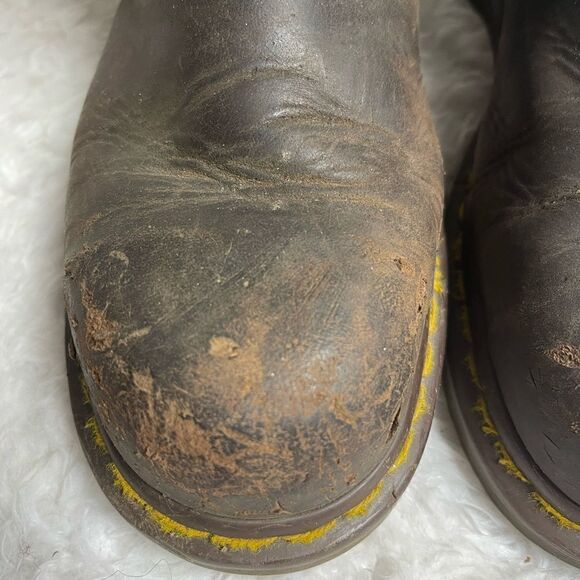 Unisex Dr. Doc Martens Industrial Steel Toe Safety Boots ASTM F2413-11 Sz M 7,L8 main image 8